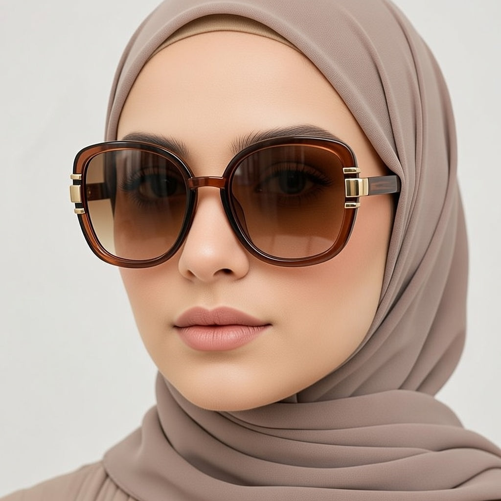 LINFEMAND OVERSIZED ELEGANT OVAL GLASSES