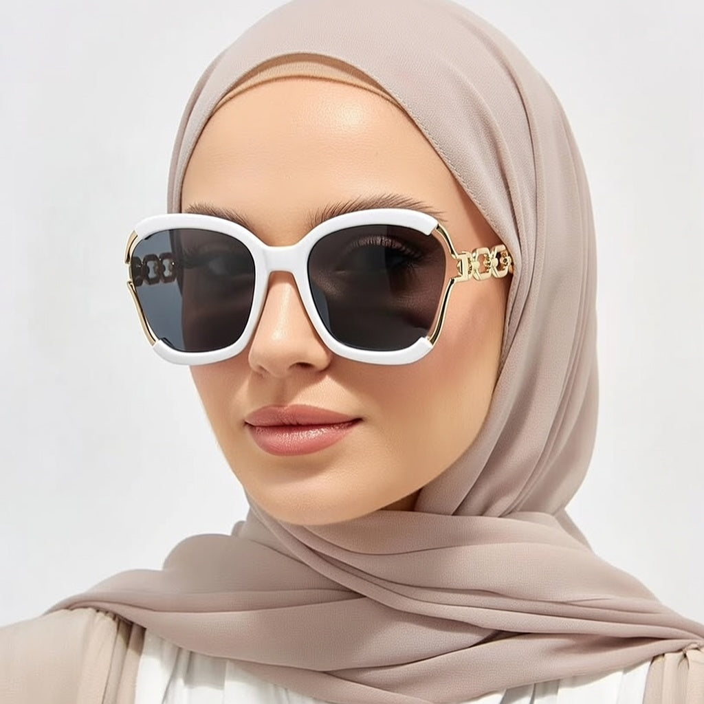 LINFEMAND WOMEN’S LARGE FRAME SUNGLASSES