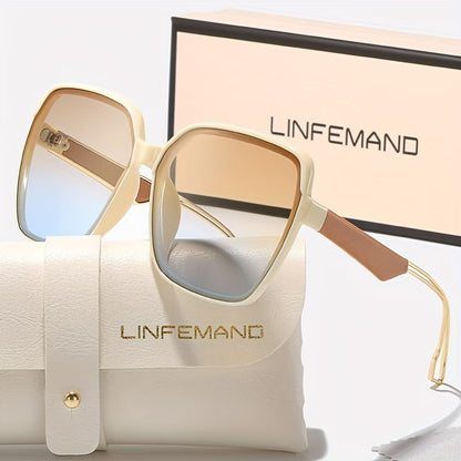 LINFEMAND POLYGON GRADIENT FESTIVAL SUNGLASSES - KF103026