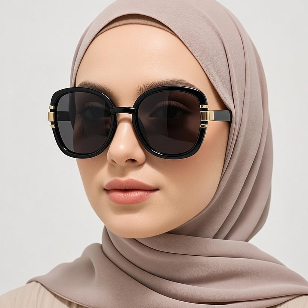 LINFEMAND OVERSIZED ELEGANT OVAL GLASSES