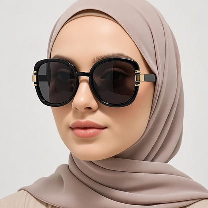 LINFEMAND OVERSIZED ELEGANT OVAL GLASSES
