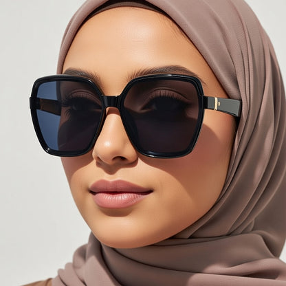 LINFEMAND POLYGON GRADIENT FESTIVAL SUNGLASSES - KF103026