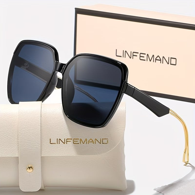 LINFEMAND POLYGON GRADIENT FESTIVAL SUNGLASSES - KF103026