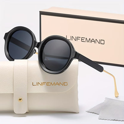 LINFEMAND RETRO ROUND MULTI-LENS GLASSES