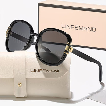 LINFEMAND OVERSIZED ELEGANT OVAL GLASSES