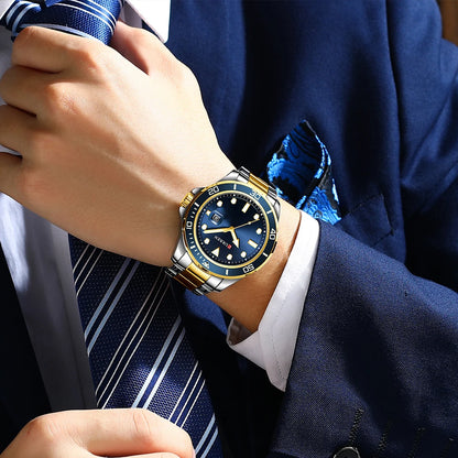 2021 CURREN New Green Water Ghost Series Brand High-end luxury Watches Automatic Watch Men All Steel Waterproof Quartz Watch