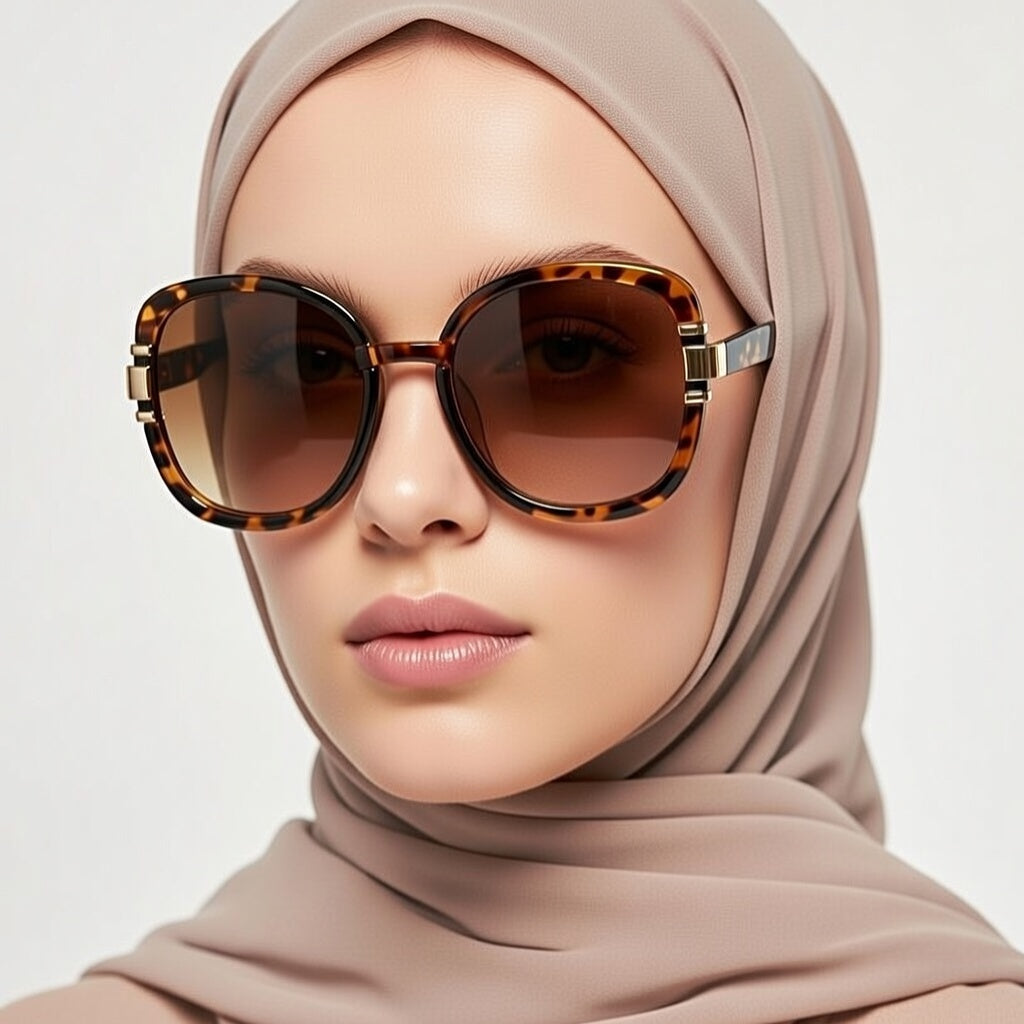 LINFEMAND OVERSIZED ELEGANT OVAL GLASSES