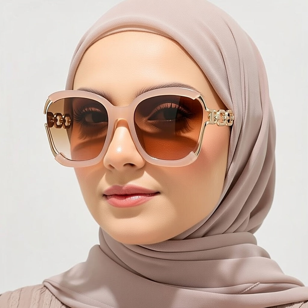 LINFEMAND WOMEN’S LARGE FRAME SUNGLASSES