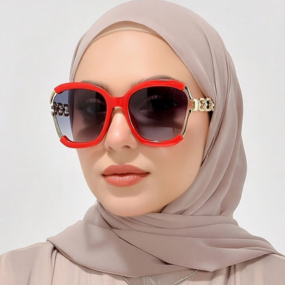 LINFEMAND WOMEN’S LARGE FRAME SUNGLASSES