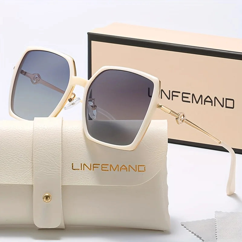 LINFEMAND SQUARE LIGHTNING SUNGLASSES - MF8263