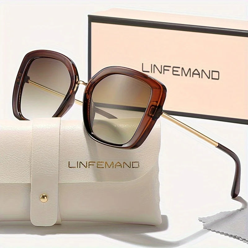 LINFEMAND RETRO CAT EYE COUPLE SUNGLASSES - LH3223