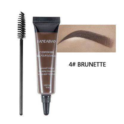 10ML Long-Lasting Eyebrow Cream Enhancers Waterproof Natural Eye Brow Tinted Liquid Gel Cream Brow Makeup Cosmetics 6 Colors