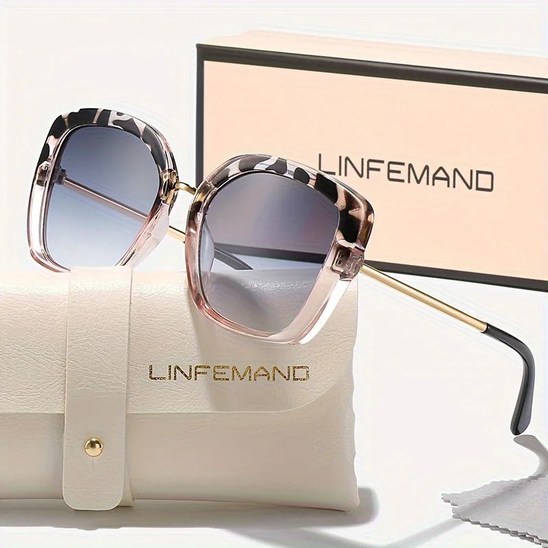 LINFEMAND RETRO CAT EYE COUPLE SUNGLASSES - LH3223