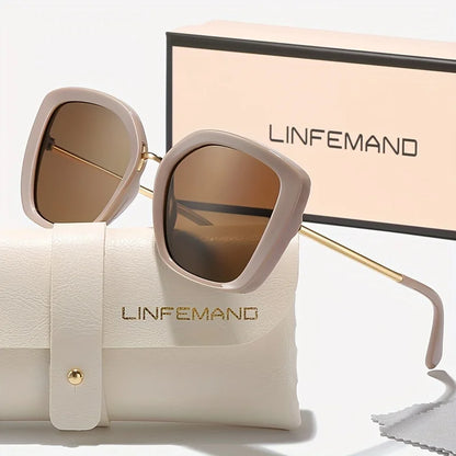 LINFEMAND RETRO CAT EYE COUPLE SUNGLASSES - LH3223