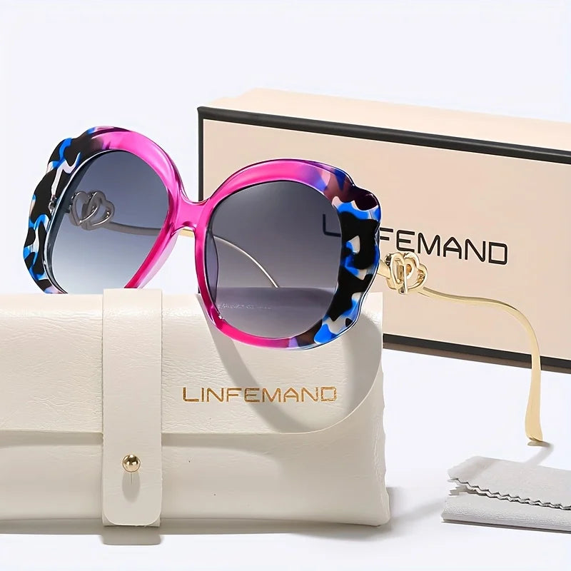 LINFEMAND LARGE BUTTERFLY UV400 SUNGLASSES -  NP3893502