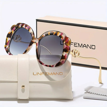 LINFEMAND LARGE BUTTERFLY UV400 SUNGLASSES -  NP3893502