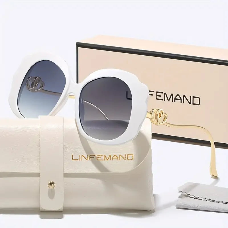 LINFEMAND LARGE BUTTERFLY UV400 SUNGLASSES -  NP3893502