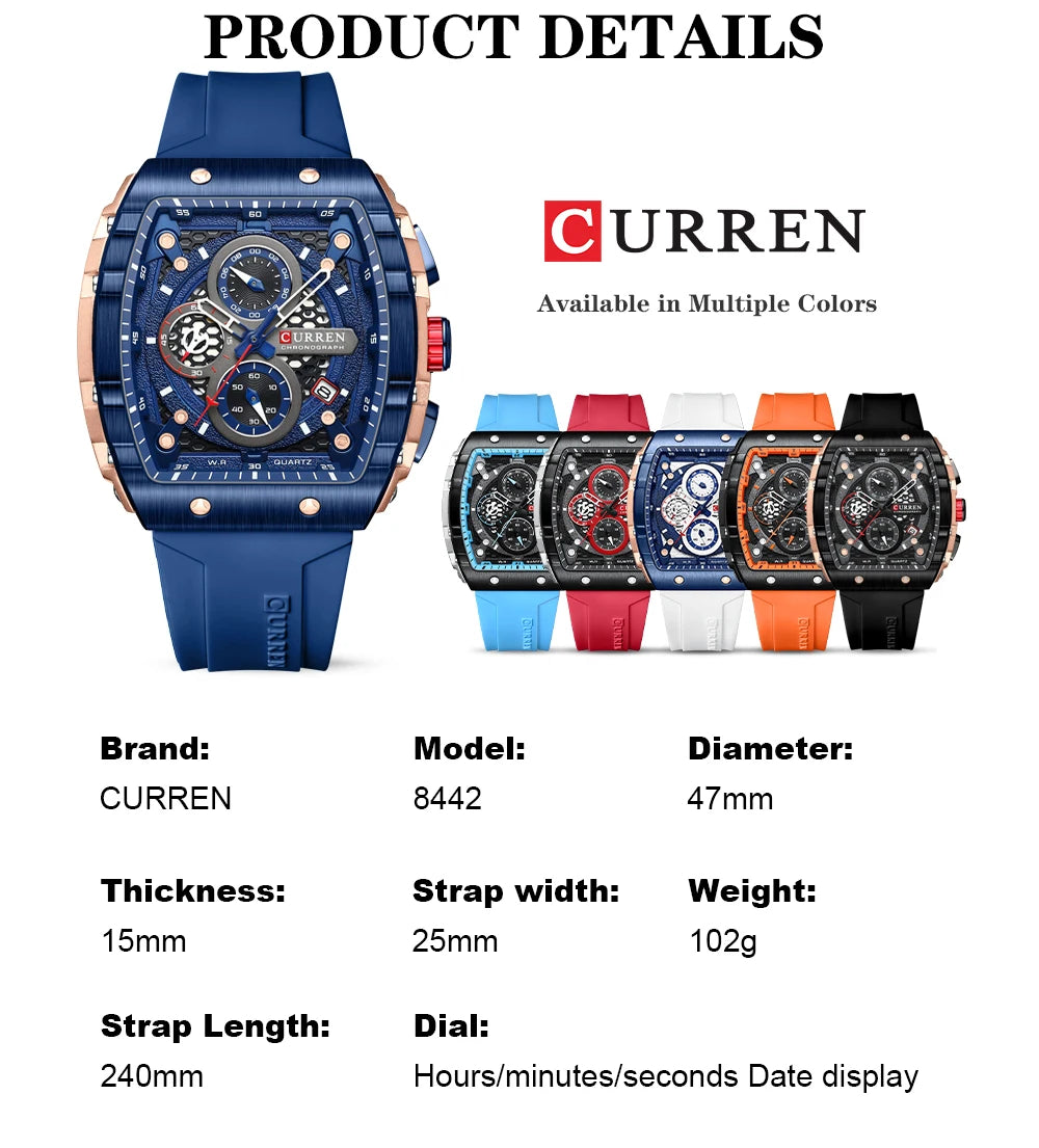 CURREN Top Brand Men's Watches