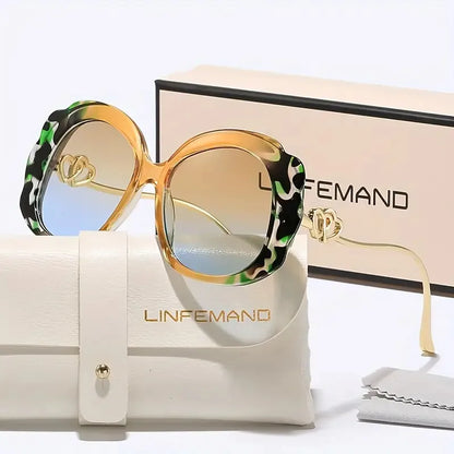 LINFEMAND LARGE BUTTERFLY UV400 SUNGLASSES -  NP3893502