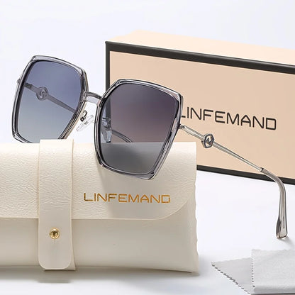 LINFEMAND SQUARE LIGHTNING SUNGLASSES - MF8263