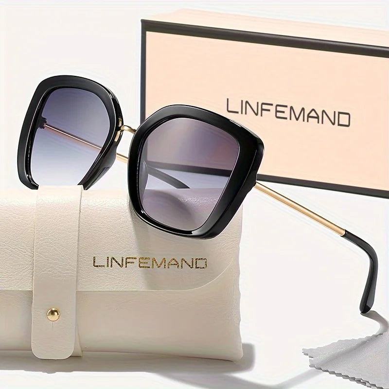 LINFEMAND RETRO CAT EYE COUPLE SUNGLASSES - LH3223