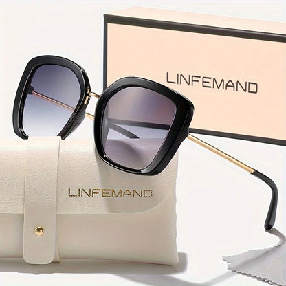 LINFEMAND RETRO CAT EYE COUPLE SUNGLASSES - LH3223
