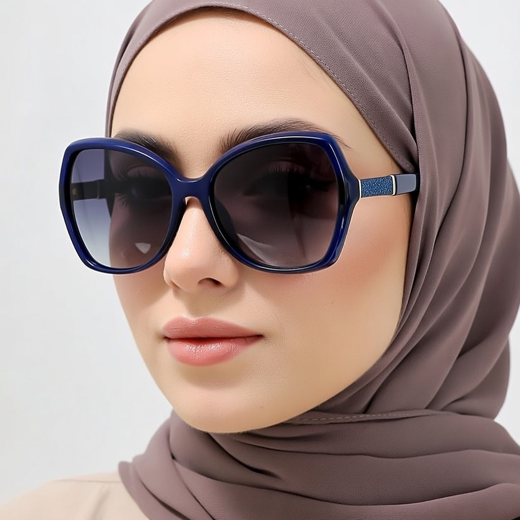 LINFEMAND GOLD PINK CAT EYE SUNGLASSES - FQ2250-z