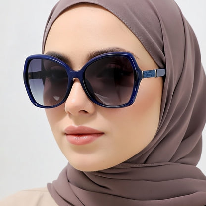 LINFEMAND GOLD PINK CAT EYE SUNGLASSES - FQ2250-z